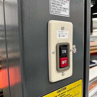 Arranque y paro de emergencia