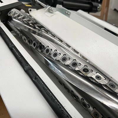 Dispositivo de seguridad y escoplo